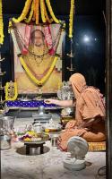 Jalabhisheka and Shodashopachar Puja at HH Shrimat Parijnanashram Swamiji III Sannidhi, Karla (2 March 2025)